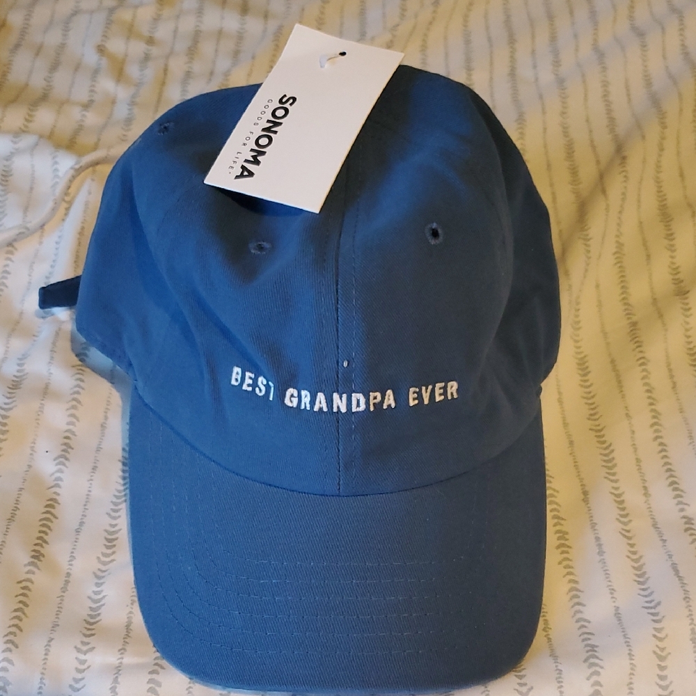 Sonoma Blue 'Best Grandpa Ever' Cap